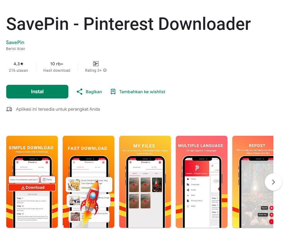 4 Cara Download Video Pinterest